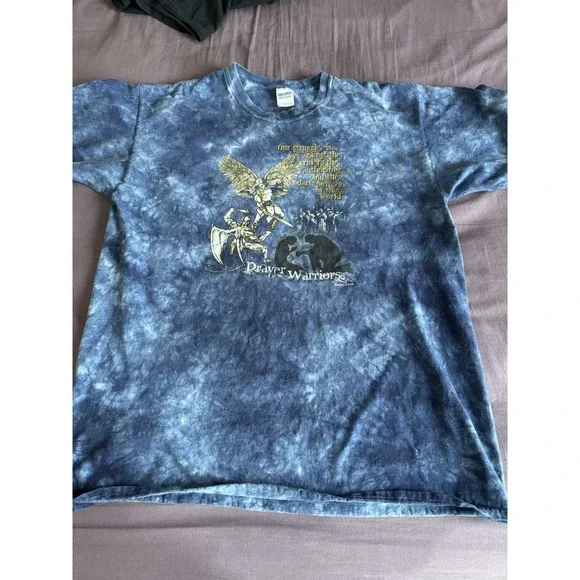 Prayer Warriors Christian T Shirt XL Wise Dyes Men Or Women - Picture 2 of 6